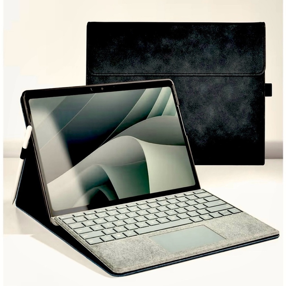 NIB!Protective Case Cover for Surface Pro 11 10 2024, Surface Pro 9 2022 Black